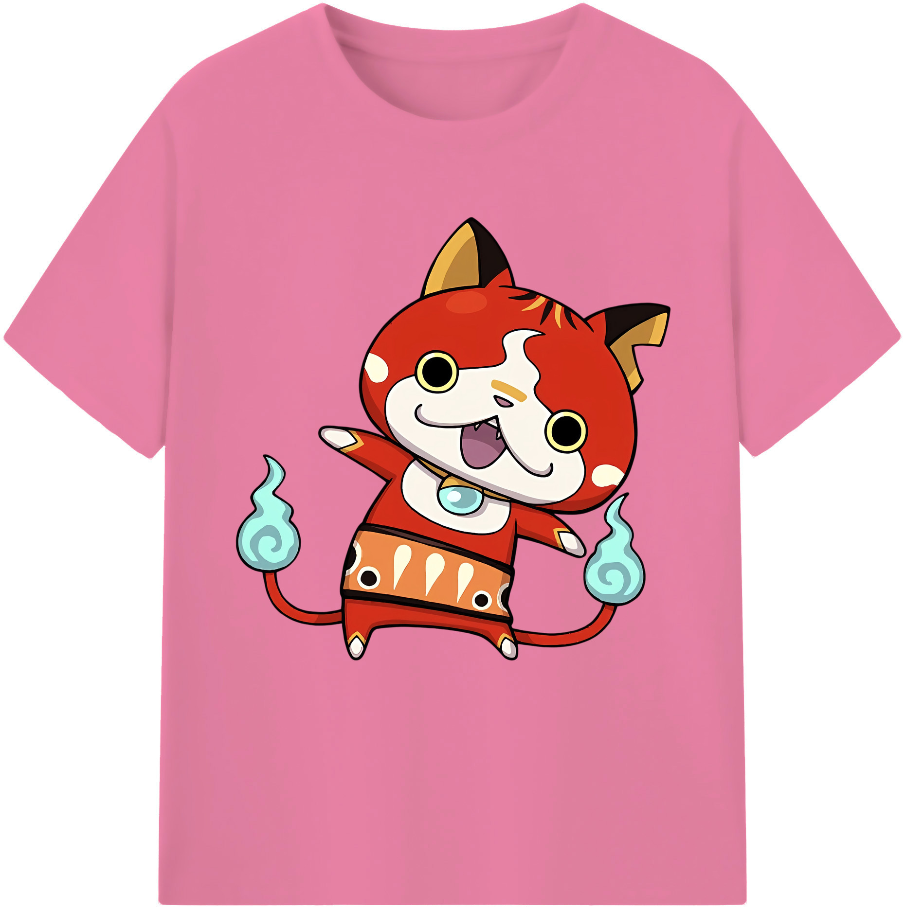 （画像用） 妖怪ウォッチ Yo-kai Watch 綿100％半袖Tシャツ（フロントプリント）